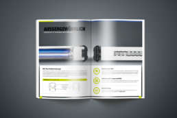Produktbroschüre IST Metz Gestaltung, Konzeption und Layout Werbeagentur Wendlingen
